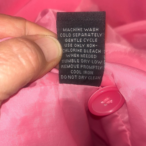 Avenue Vintage Women’s Pink Rain Coat☔️ NWOT - Picture 11 of 11